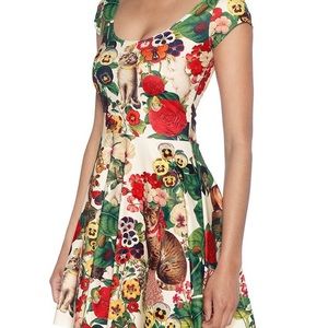 Blackmilk Grandmas Garden Cap sleeve Dress